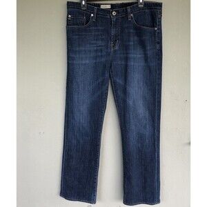 AG Adriano Goldschmied Jeans Mens 36x32 Blue The Protege Straight Leg Fits 36X31